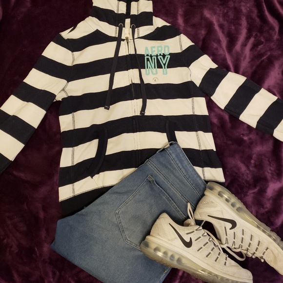 Aeropostale Striped Sweater - Picture 1 of 5